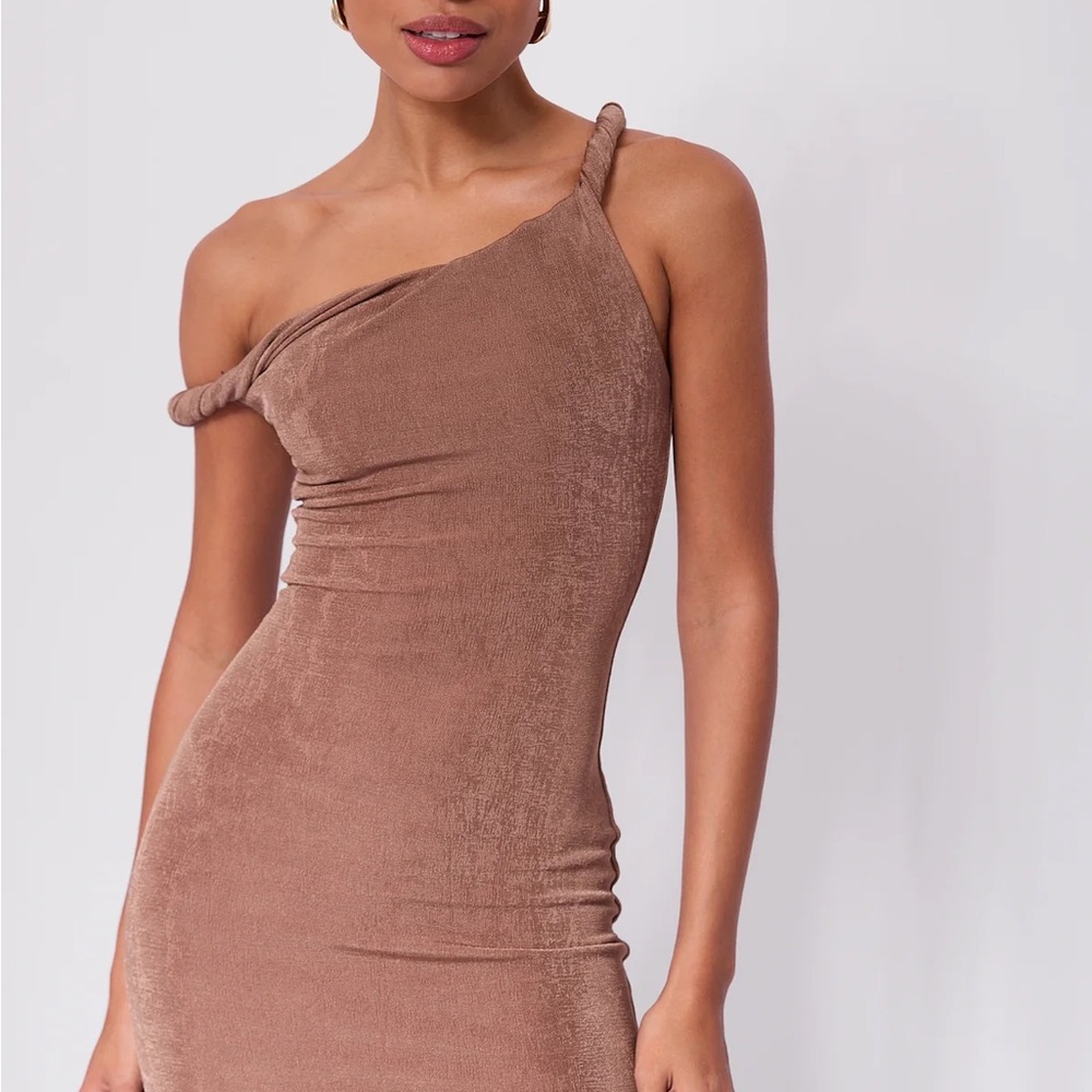 Johansen SHORT POPPY DRESS TAUPE
